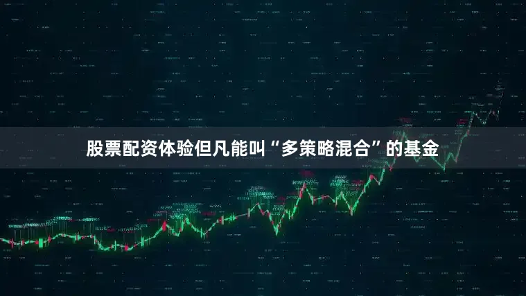 股票配资体验但凡能叫“多策略混合”的基金